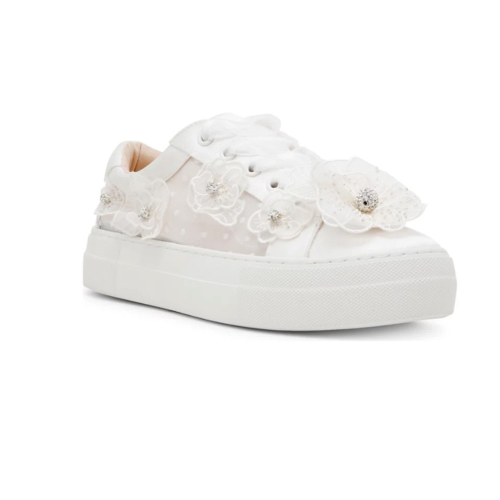 Betsey Johnson Pryce Bridal Sneakers